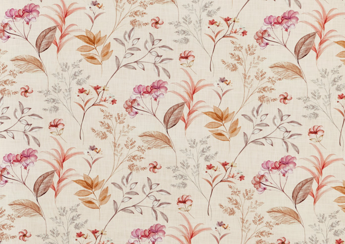 Verbena, Rhubarb - Fabric Only - Image 3